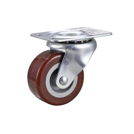Projex 2 in. D Swivel Hard Rubber Caster 125 lb 1 pk 9270